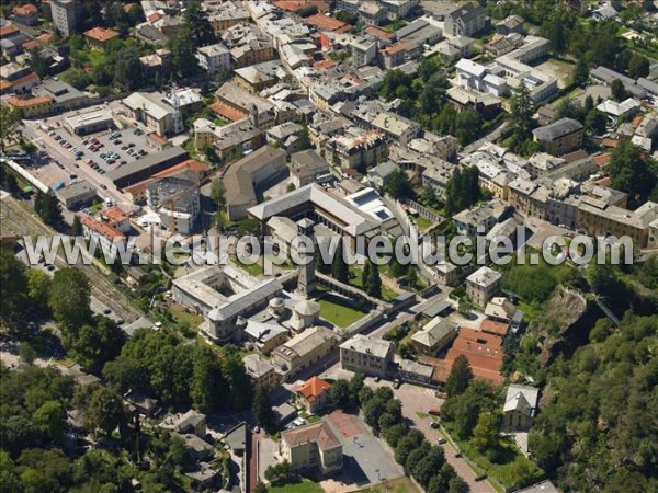 Photo aérienne de Chiavenna