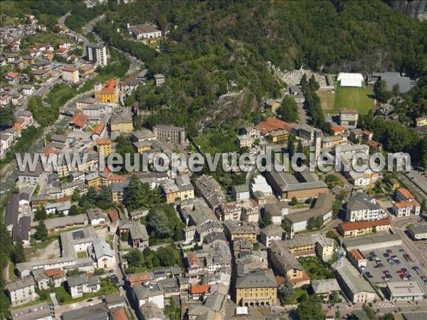 Photo aérienne de Chiavenna