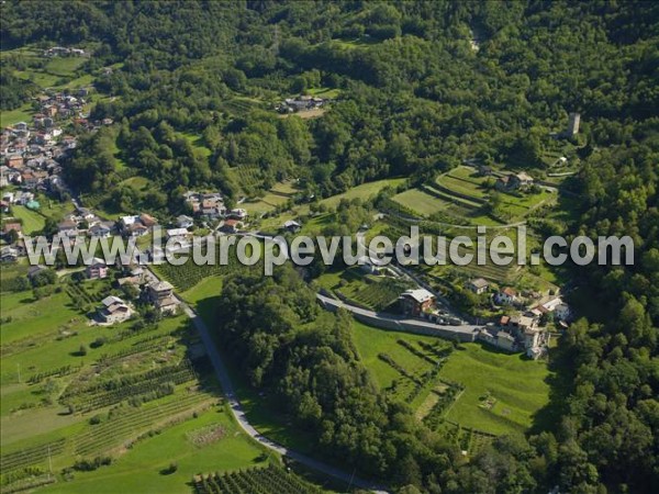 Photo aérienne de Mazzo di Valtellina