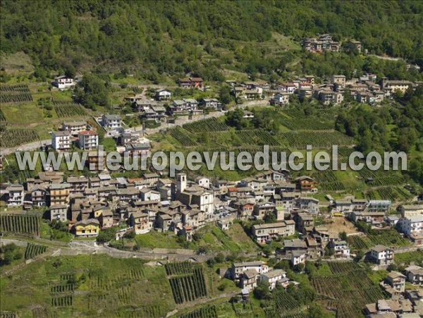 Photo aérienne de Montagna in Valtellina