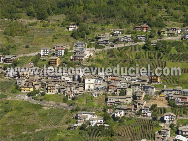 Photo aérienne de Montagna in Valtellina