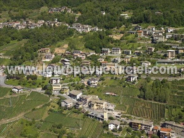 Photo aérienne de Montagna in Valtellina