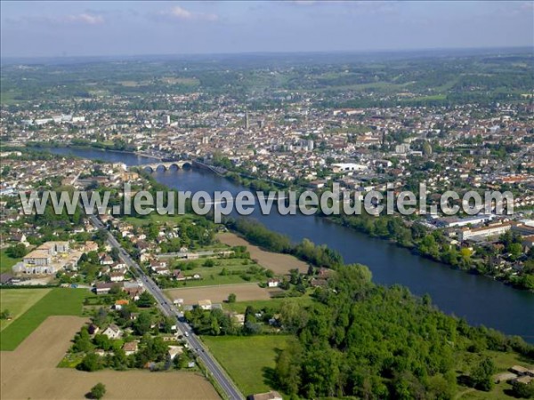 Photo aérienne de Bergerac