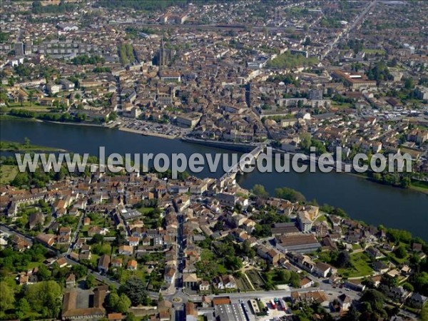 Photo aérienne de Bergerac