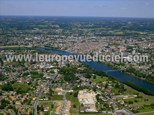 Photo aérienne de Bergerac