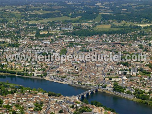 Photo aérienne de Bergerac