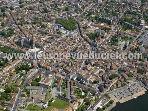 Photo aérienne de Bergerac