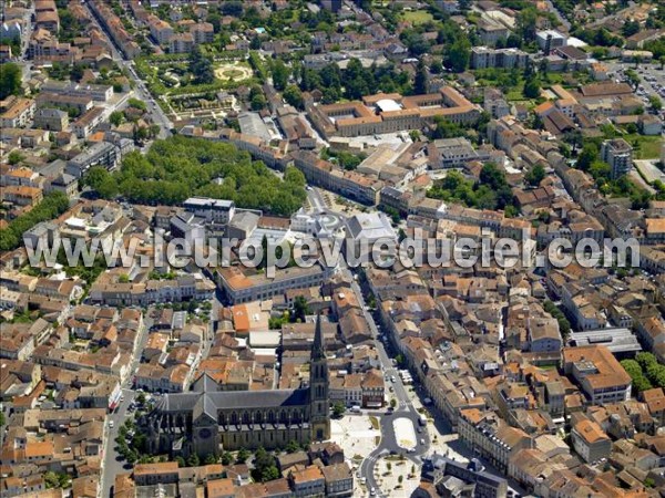 Photo aérienne de Bergerac