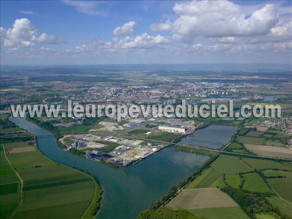 Photo aérienne de Chalon-sur-Sane