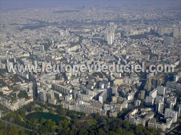 Photo aérienne de Paris