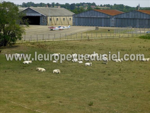 Photo aérienne de Saint-Yan