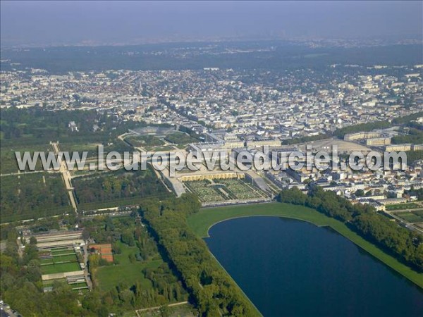 Photo aérienne de Versailles