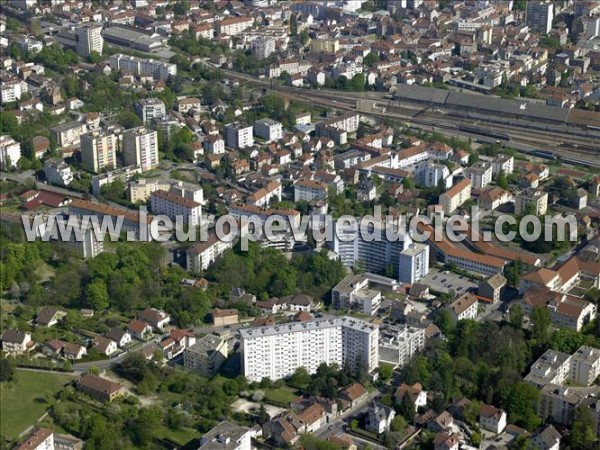 Photo aérienne de Besançon Photo aérienne de Besançon