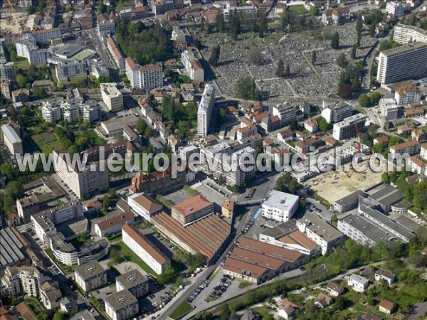 Photo aérienne de Besançon Photo aérienne de Besançon