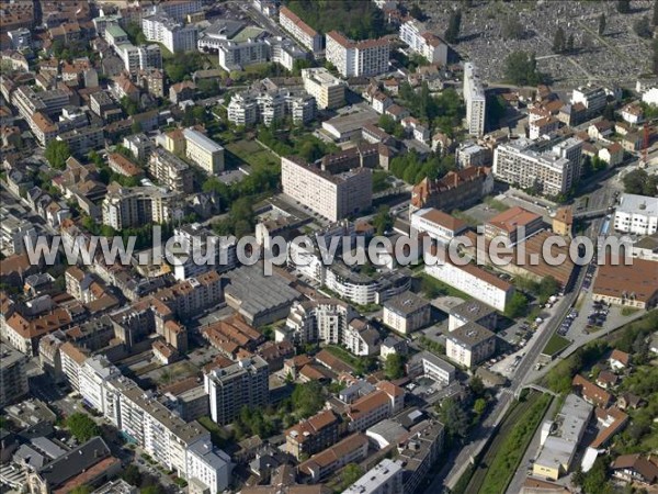 Photo aérienne de Besançon Photo aérienne de Besançon