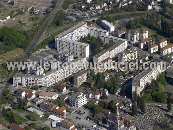 Photo aérienne de Besançon Photo aérienne de Besançon