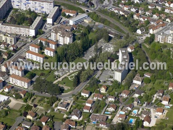 Photo aérienne de Besançon Photo aérienne de Besançon