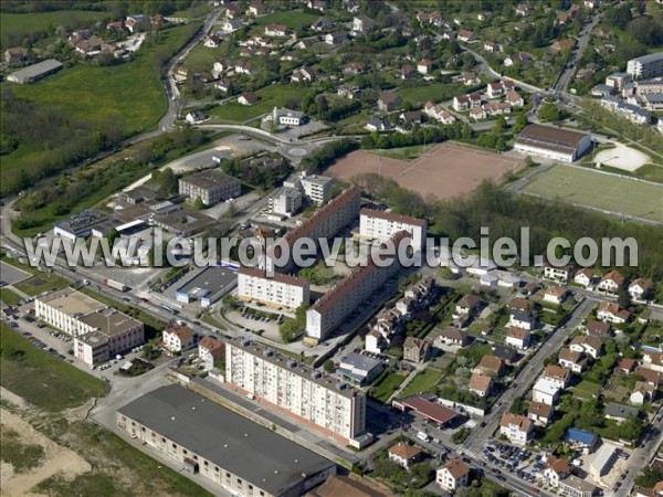 Photo aérienne de Besançon Photo aérienne de Besançon