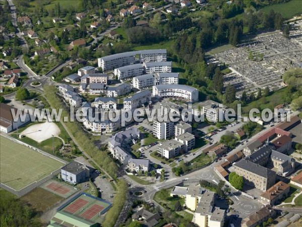 Photo aérienne de Besançon Photo aérienne de Besançon