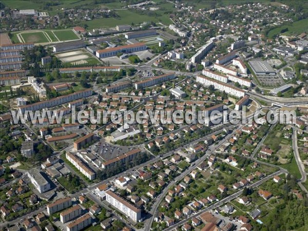 Photo aérienne de Besançon Photo aérienne de Besançon
