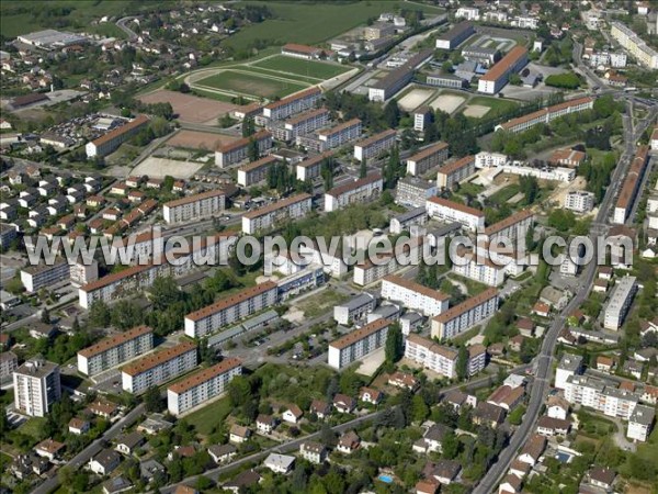 Photo aérienne de Besançon Photo aérienne de Besançon