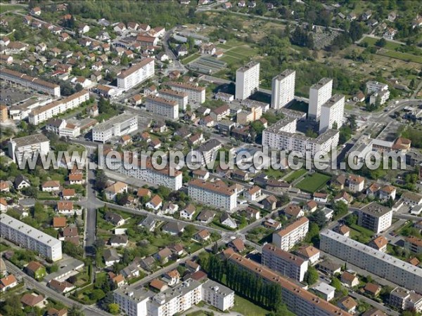 Photo aérienne de Besançon Photo aérienne de Besançon