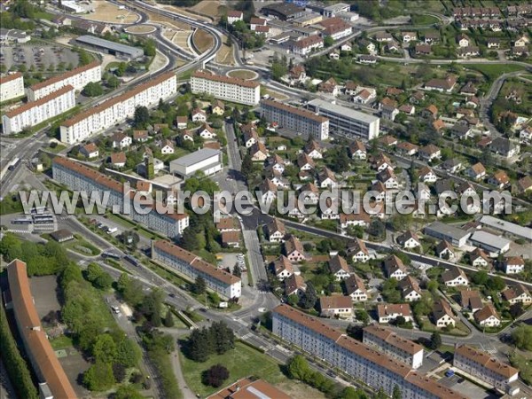 Photo aérienne de Besançon Photo aérienne de Besançon