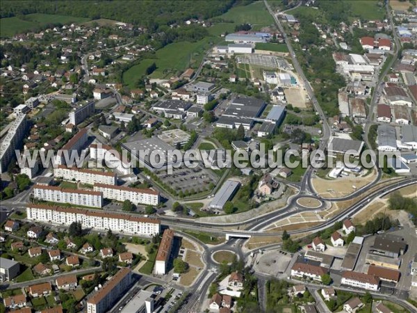 Photo aérienne de Besançon Photo aérienne de Besançon
