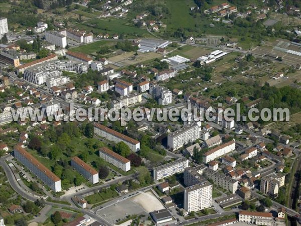 Photo aérienne de Besançon Photo aérienne de Besançon