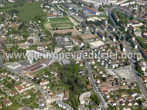 Photo aérienne de Besançon Photo aérienne de Besançon