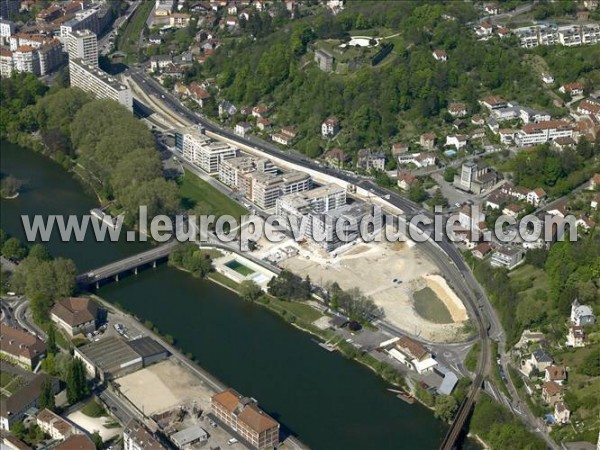 Photo aérienne de Besançon Photo aérienne de Besançon