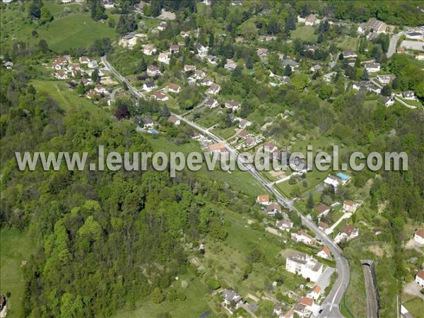 Photo aérienne de Besançon Photo aérienne de Besançon