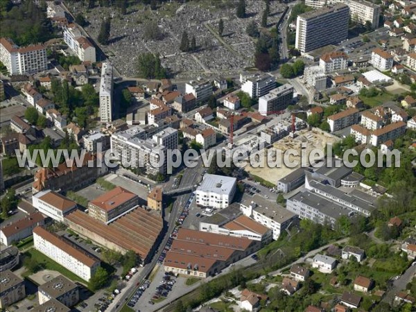 Photo aérienne de Besançon Photo aérienne de Besançon