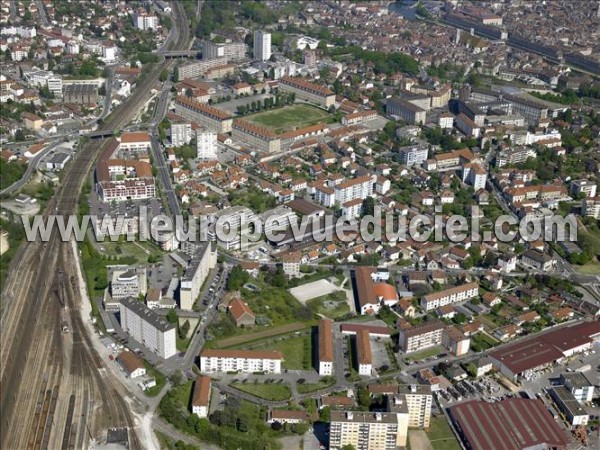 Photo aérienne de Besançon Photo aérienne de Besançon