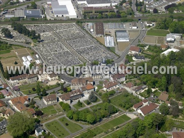 Photo aérienne de Besançon Photo aérienne de Besançon