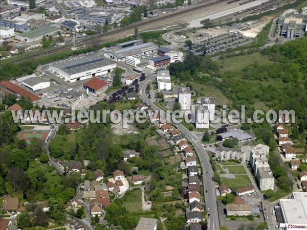 Photo aérienne de Besançon Photo aérienne de Besançon