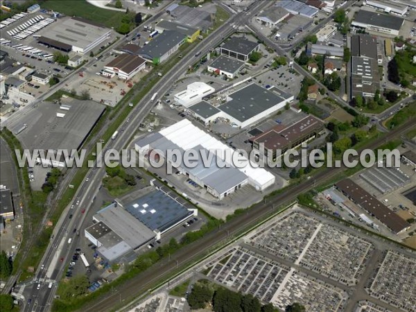 Photo aérienne de Besançon Photo aérienne de Besançon