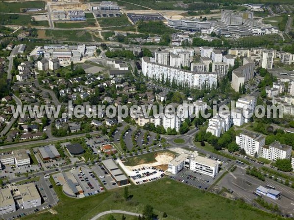 Photo aérienne de Besançon Photo aérienne de Besançon