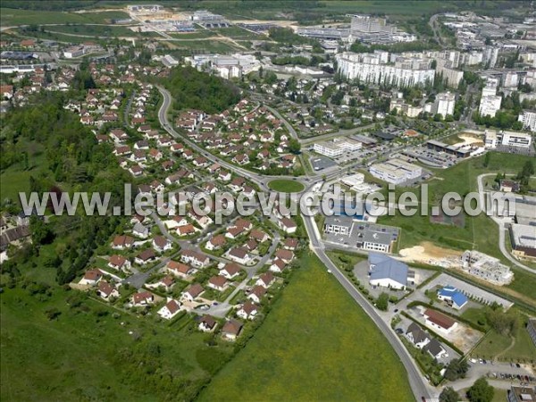 Photo aérienne de Besançon Photo aérienne de Besançon