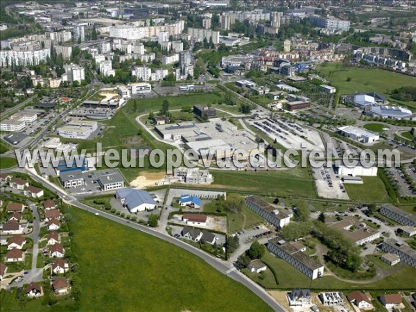 Photo aérienne de Besançon Photo aérienne de Besançon