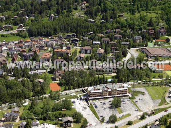 Photo aérienne de Ponte di Legno Photo aérienne de Ponte di Legno