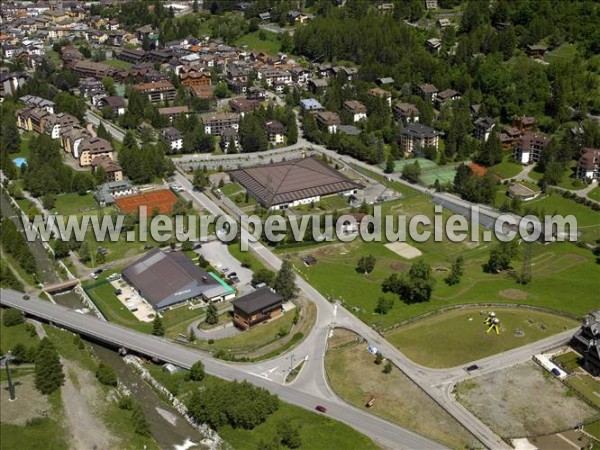 Photo aérienne de Ponte di Legno Photo aérienne de Ponte di Legno