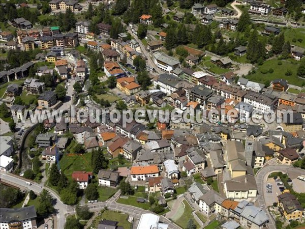 Photo aérienne de Ponte di Legno Photo aérienne de Ponte di Legno
