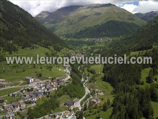 Photo aérienne de Ponte di Legno Photo aérienne de Ponte di Legno
