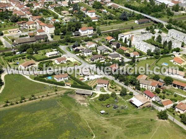 Photo aérienne de Andancette