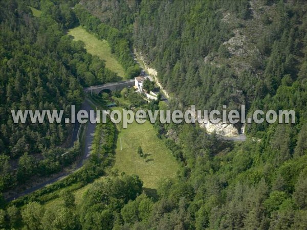 Photo aérienne de Rochepaule