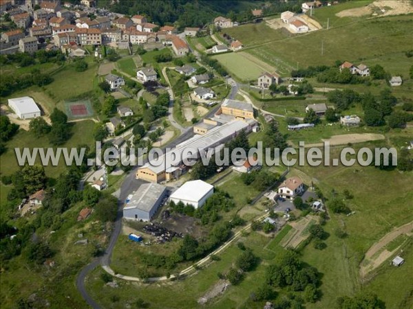 Photo aérienne de Rochepaule