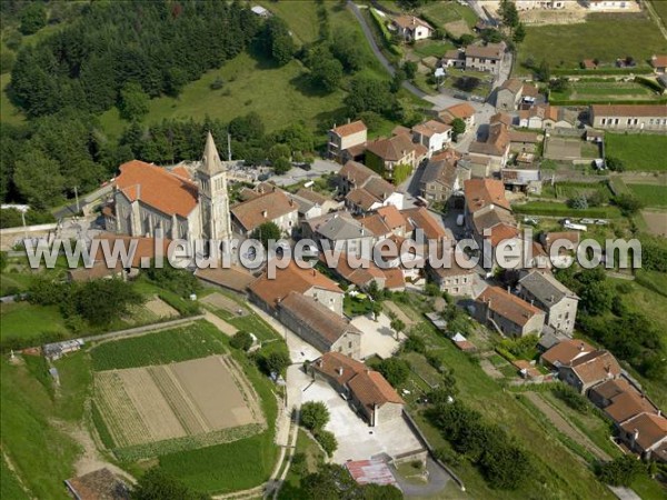 Photo aérienne de Rochepaule