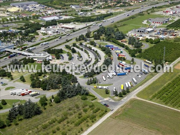 Photo aérienne de Saint-Rambert-d'Albon