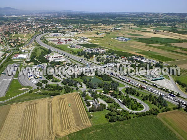 Photo aérienne de Saint-Rambert-d'Albon